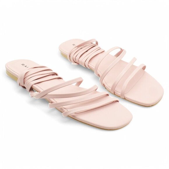 Womens Rampage Athena Strappy Square Toe Sandals - Picture 1 of 8